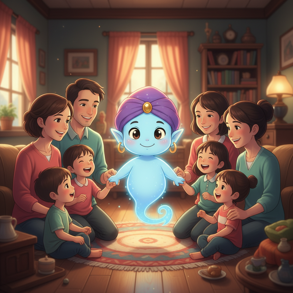 Kiki Genie helping plan a family gathering